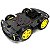 Kit Chassi 4WD para Montar Carrinho Arduino Carro Robô  - 4 Rodas - Imagem 4