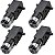 Kit Chassis 4Wd Robo Para Arduino - Preto - Imagem 4