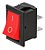 Chave Gangorra 2 Posições Kcd11-101 (Mini) Interruptor Liga/Desliga Vermelho - 10 Peças - Imagem 3