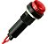 Sinaleiro Led (Olho De Boi) XD8-2 220V Para Painel Vermelho - Kit 10 Peças - Imagem 3