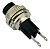 Chave Botão Push Button Na Ds-314 Preto- 10 Peças - Imagem 3