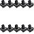 Chave Tactil Push Button 6x6x7mm Kfc-a06 - 10 Peças - Imagem 1