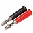 Plug Pino Banana Macho 4mm + Borne Femea 11x33 - 40 Peças - Imagem 4