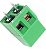 Conector Borne Kf-128 Kre 2 Terminal Verde - 10 Peças - Imagem 3
