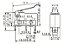 Chave Micro Switch Kw11-3z-3 3t 5a 250v Haste com Curva 20mm - 10 Peças - Imagem 6
