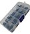 Kit 50 Trimpots 3296W 10 Valores Multivoltas Case Caixa Organizadora - Imagem 1