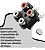 Tomada Conector RCA 2x2 AV4-8,4-7 Painel Vermelho e Branco kit 5 Peças - Imagem 3