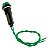 Sinaleiro Led Olho De Boi XD8-2 12V Para Painel Verde - Kit 10 Peças - Imagem 4