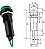 Sinaleiro Led Olho De Boi XD8-2 12V Para Painel Verde - Kit 10 Peças - Imagem 2