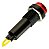 Sinaleiro Led Olho De Boi XD8-2 24V Para Painel Vermelho - Kit 10 Peças - Imagem 3