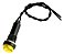Sinaleiro Led Olho De Boi XD8-2 110V Para Painel Amarelo - Kit 10 Peças - Imagem 3