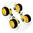Kit Chassi 4WD Acrílico Robô Carrinho 4 Rodas Compatível Arduino Robótica - Imagem 9