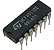 CD4013 Circuito Integrado HCF4013BE Flip-Flop D DIP14  - Kit 10 Peças - Imagem 5
