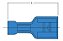 Terminal Total Isolado Fêmea Azul FDFD2-250 16/14AWG - Kit 100 Peças - Imagem 3