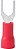 Terminal Forquilha Pré Isolado SV-1,25-4 22/16awg Vermelho 100 Peças - Imagem 5