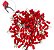 Terminal Forquilha Pré Isolado SV-1,25-4 22/16awg Vermelho 100 Peças - Imagem 1