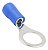 100 Terminal Pre Isolado Olhal 2,5mm Azul Rv2-5 12/10awg - Imagem 4