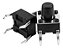 Chave Tactil Push Button 6x6x7mm 4 Terminais Kit 10 Peças - Imagem 2