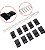 Kit 620 Conectores Dupont Macho/fêmea 2.54mm Com Maleta Organizadora - Imagem 9