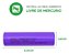 Bateria CR18650 3.7V 1200Mah li-ion 18650 ICR18650 (013-1200) - Imagem 4