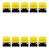 Kit 10 Chave Táctil 12x12x7,3mm Capa Amarela Para Arduino - Imagem 1