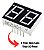 Kit 10 Display 7 Seguimentos 2 Digitos Vermelho Catodo Comum Para Arduino - Imagem 2
