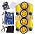 Kit Chassi Duplo 4wd Robô Completo Para Arduino Robótica Motores + Rodas - Imagem 1