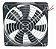 Micro Ventilador Cooler Ventoinha 80x80x20mm 12v Arduino Com Grade Proteção - Imagem 1