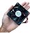 Micro Ventilador Cooler Ventoinha 80x80x20mm 12v Arduino Com Grade Proteção - Imagem 5