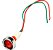 Kit 10 Lâmpada Sinaleiro Olho De Boi Xd10-7 12V - Vermelho - Imagem 3