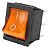 Kit 10 Chave Interruptor Liga Desliga Gangorra Kcd4-201 Laranja - Imagem 7