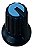 Kit 10 Knob Ka481 Para Potenciômetro Rotativo Eixo Estriado 6mm Preto Azul - Imagem 5