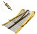 Resistor 1,3m - 1/4w Cr25 5% - Pacote Com 100 Peças - Imagem 1