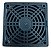 Grade Tela De Proteção Para Ventoinha Cooler 80x80mm Com Filtro Cor Preta - Imagem 4