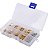 Kit Espaçadores M2 Sextavado Parafuso Porcas Maleta Caixa Organizadora - 270 Unidades - Imagem 1