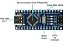 Placa Nano V3 Atmega328p Usb-c Sem cabo Compatível Arduino - Imagem 6