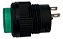 Chave Botão Interruptor De Pressão R16-503a Verde Com Trava 16mm Sem Neon 250v - Imagem 6
