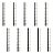 Kit 10 Barra De Pino Conector Macho 1x40x15 180° Graus 2,54mm - Imagem 1