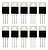 Kit 10 Transistor Irfz44n Mosfet To 220 Para Projetos Eletrônicos - Imagem 1