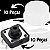 Kit 10 Chave Táctil 12x12x7,3mm Capa Branco Para Arduino - Imagem 2