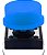 Kit 10 Chave Táctil 12x12x7,3mm Capa Vermelho Para Arduino  Azul - Imagem 3