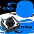 Kit 10 Chave Táctil 12x12x7,3mm Capa Vermelho Para Arduino  Azul - Imagem 2