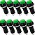 Chave Botão Push Button Pbs-11a Verde Sem Trava Kit 10 Peças - Verde - Imagem 1