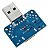 Adaptador Usb 4 Em 1 - Usb Tipo C, Microusb, Usb Fêmea E Dip Azul - Imagem 5