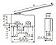 Kit 10 Chave Micro Switch Kw11-3z 5a Com Haste Longa 56mm Preto - Imagem 4