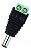 Plug P4 Macho com Borne de Parafuso para Alimentação CFTV Fontes 12V Câmeras LED e Equipamentos Eletrônicos - Imagem 1