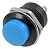 Kit 10 Chaves Push Button R13-507 Botão Start Azul Bujão 16mm Interruptor - Imagem 3