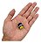 Kit 10 Chaves Push Button R13-507 Botão Start Amarelo Bujão 16mm Interruptor - Imagem 4