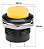 Kit 10 Chaves Push Button R13-507 Botão Start Amarelo Bujão 16mm Interruptor - Imagem 2
