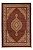 TAPETE ALANYA DES 01 VERMELHO / BEGE 2,40M X 3,00M - Imagem 1